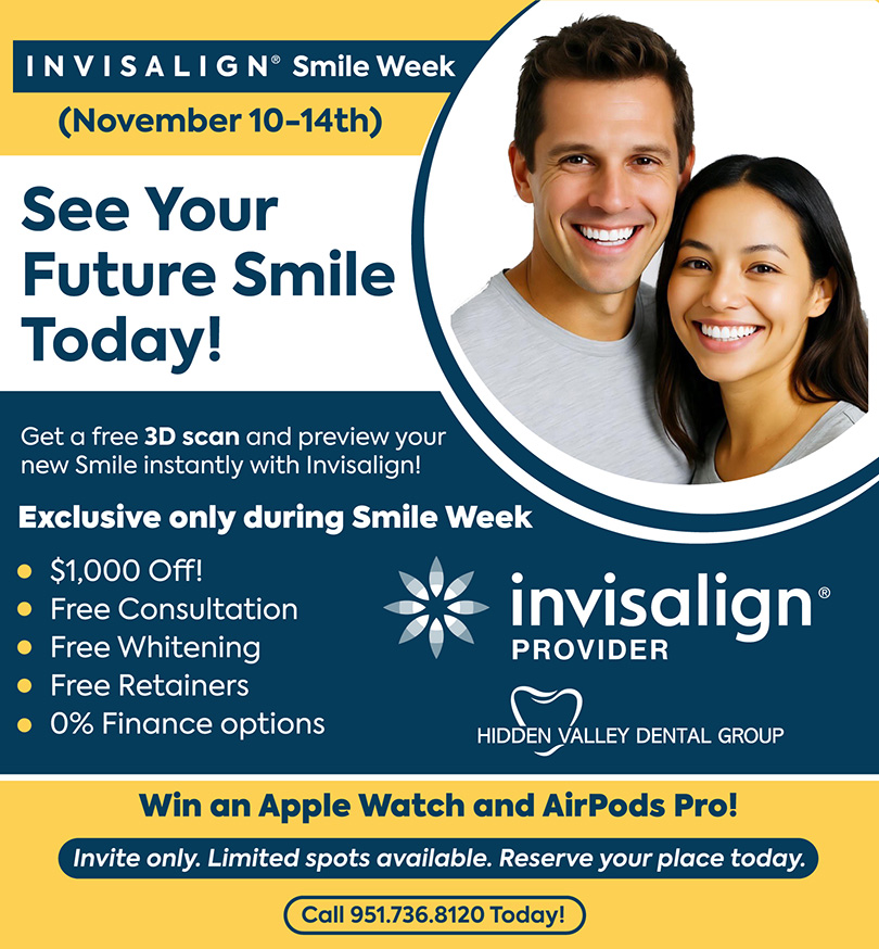 Hidden Valley Dental Group | Sleep Apnea, Dental Fillings and Invisalign®
